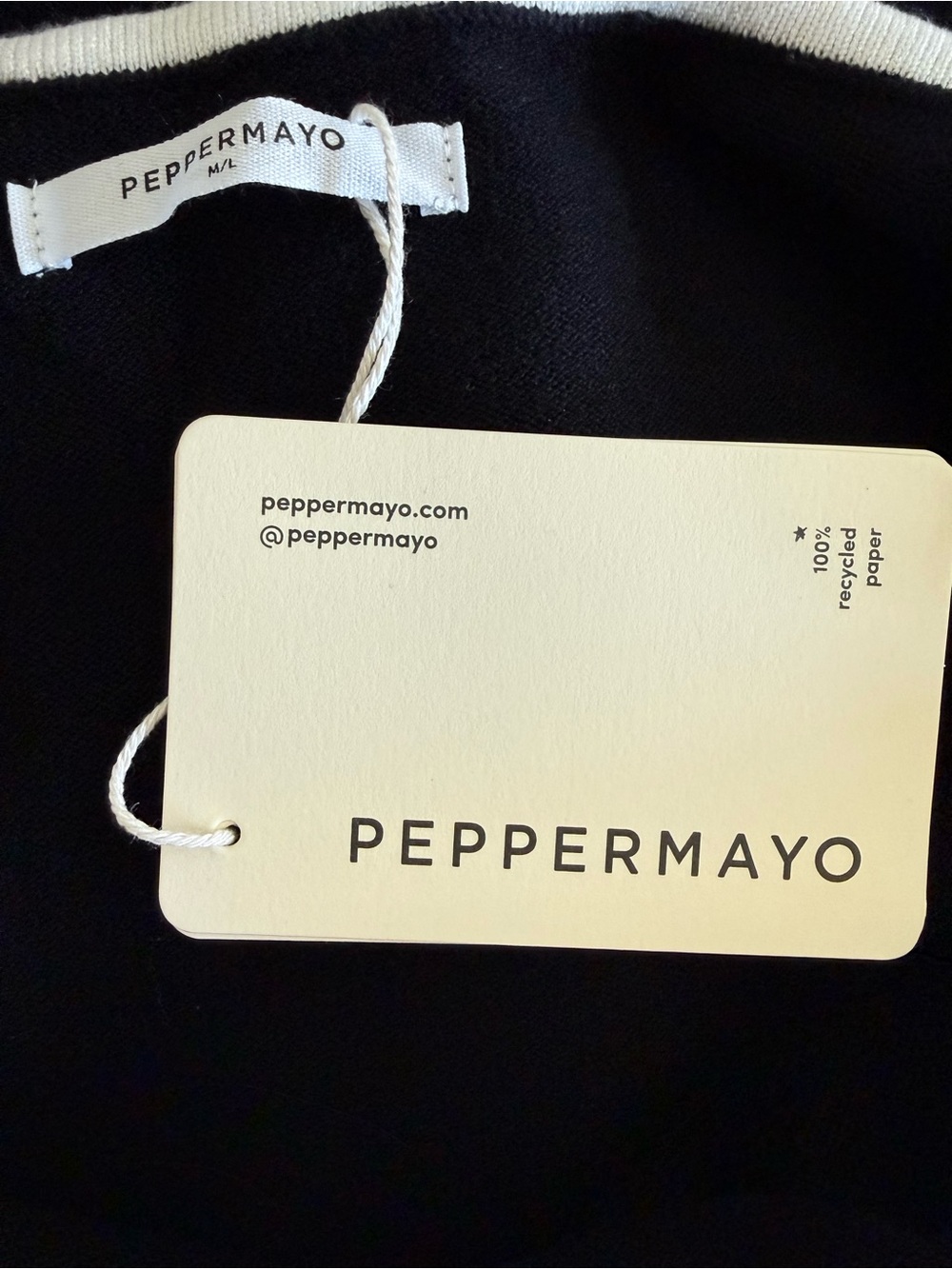 PEPPERMAYO Lost In Paris Knit Maxi Dress - New - Size M/L - Picture 6 of 9